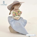 リヤドロ 花の香りにつつまれて 少女 置物 01005862 LLADRO ギフト プレゼント 