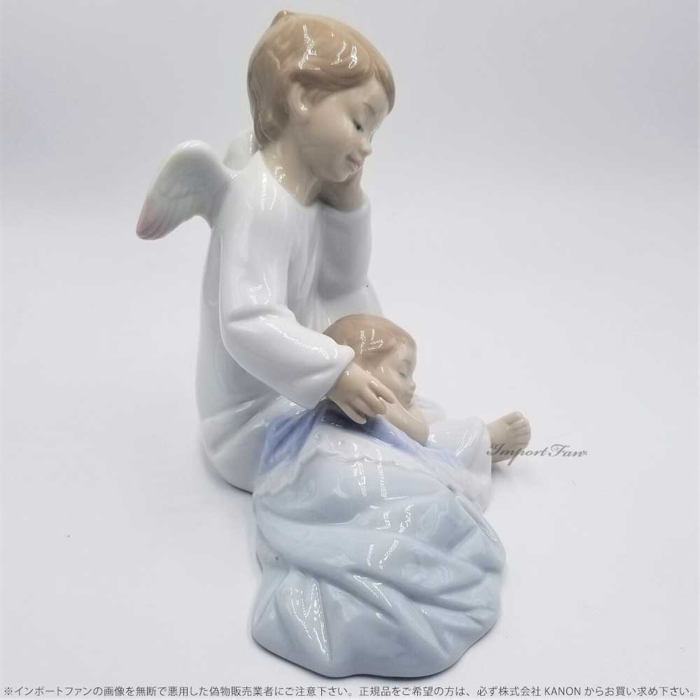 リヤドロ 守ってあげるよ 男の子 天使 赤ちゃん ブルー 青 置物 01006961 LLADRO ギフト プレゼント【ポイント最大47倍!お買い物マラソン セール】
