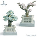 リヤドロ 桜・橘 2点セット 01008455 LLADRO 台座付 雛人形・ひな祭り ギフト プレゼント □