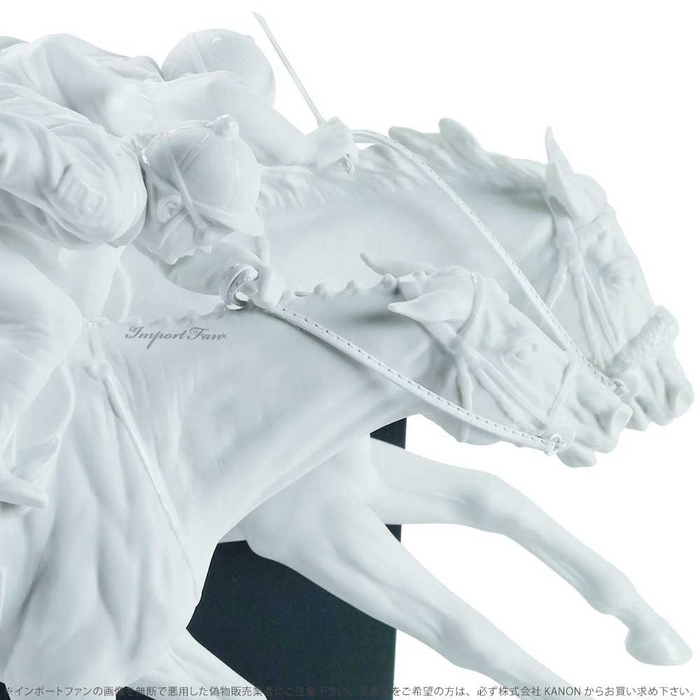 リヤドロ ダービーの華 マットホワイト サラブレッド 競馬 置物 01008515 LLADRO ギフト プレゼント□