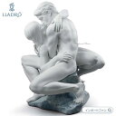 リヤドロ 情熱のキス マットホワイト 恋人 置物 01008727 LLADRO ギフト プレゼント□