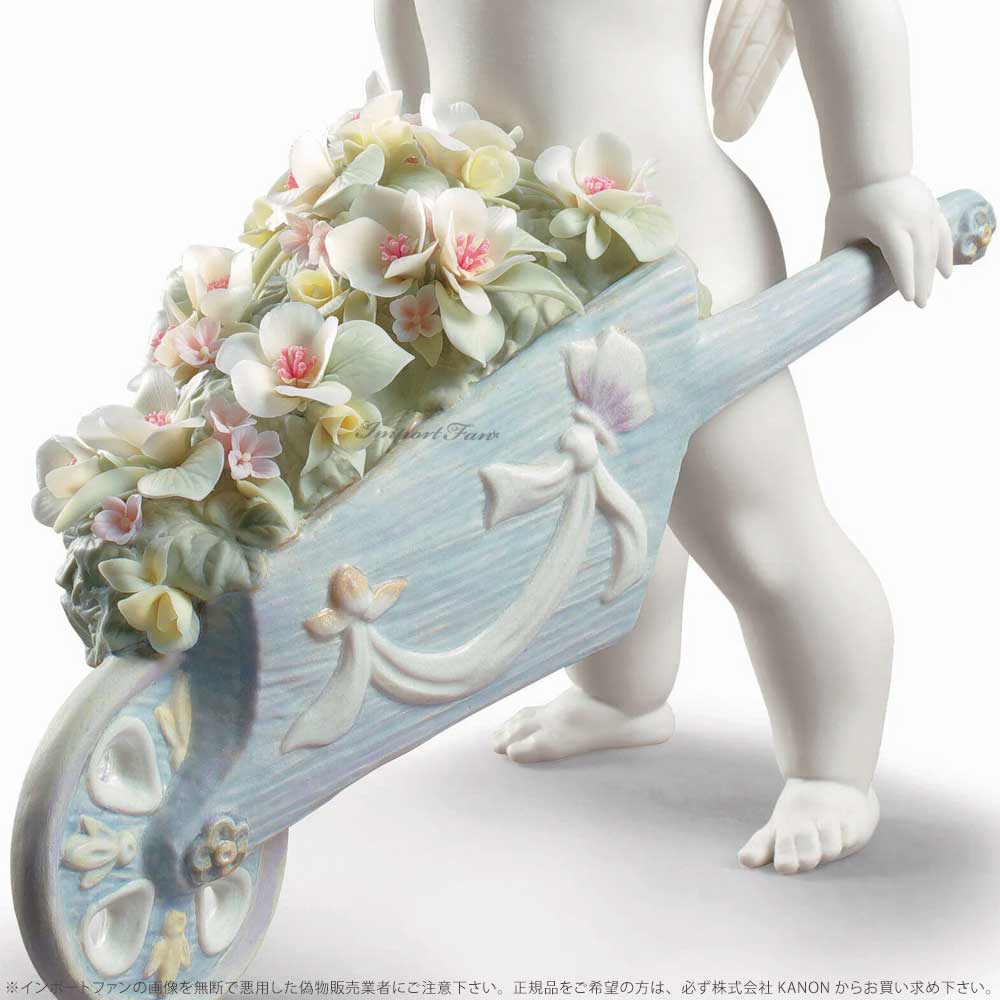 リヤドロ 花車の天使 置物 01009193 LLADRO ギフト プレゼント 【ポイント最大49.5倍!お買い物マラソン セール】 [2]