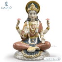 リヤドロ ラクシュミー ヒンズー教 豊穣と幸運の女神 置物 01009229 LLADRO ギフト プレゼント□