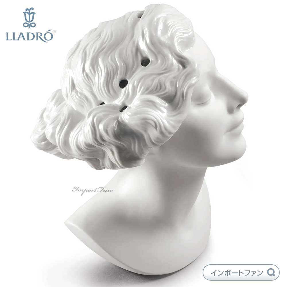 リヤドロ デイジー フラワーベース 花器 花瓶 胸像 置物 01009250 LLADRO ギフト プレゼント □