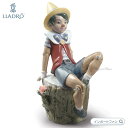リヤドロ ピノキオ ディズニー 置物 01009274 LLADRO ギフト プレゼント□