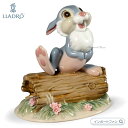 リヤドロ とんすけ バンビ ディズニー ウサギ 兎 置物 01009351 LLADRO ギフト プレゼント □