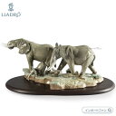 リヤドロ ひと休み カラー 象 ゾウ 置物 01009387 LLADRO プレゼント ギフト□