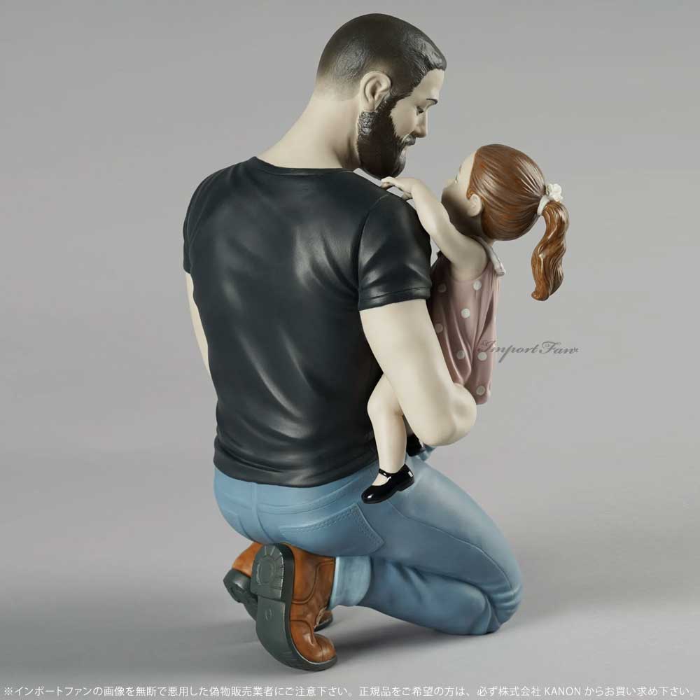 リヤドロ 父の腕の中で 親子 娘 パパ 置物 01009391 LLADRO プレゼント ギフト□ [2]