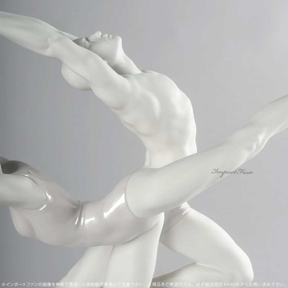 リヤドロ ダイナミックダンス マットホワイト ダンサー 置物 01009438 LLADRO ギフト プレゼント 【ポイント最大49.5倍!お買い物マラソン セール】 [3]