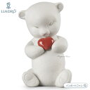 リヤドロ ロビー 勇敢な愛 クマ 熊 ハート 置物 01009443 LLADRO ギフト プレゼント【ポイント最大47倍!楽天スーパー セール】