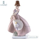 リヤドロ 風と麦わら帽子 アニュアルピース 少女 置物 01009533 LLADRO ギフト プレゼント □