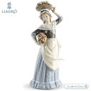 リヤドロ 花祭り 女性 置物 01009545 LLADRO ギフト プレゼント □