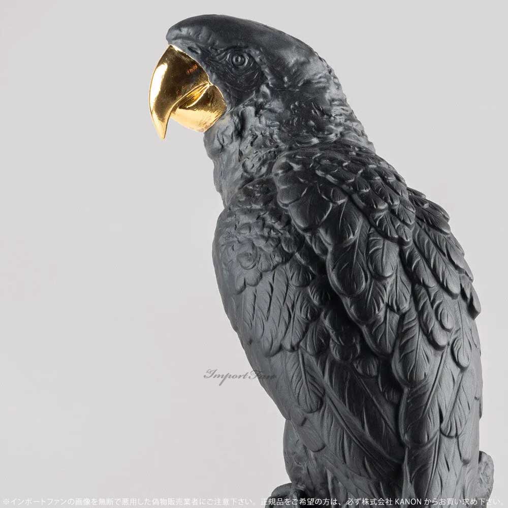 リヤドロ コンゴウインコ ボールドブラック 世界限定制作数1000点 鳥 置物 01009577 LLADRO ギフト プレゼント【ポイント最大47倍!楽天スーパー セール】 [2]