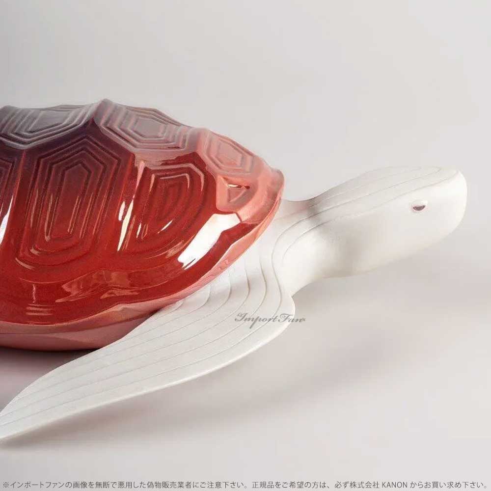 リヤドロ ウミガメ レッド 海ガメ 亀 01009673 LLADRO ギフト プレゼント□ [3]