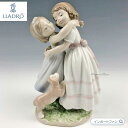 リヤドロ 仲良しのごあいさつ 少女 友達 犬 置物 花器 01008046 LLADRO ギフト プレゼント【ポイント最大47倍!楽天スーパー セール】
