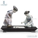 リヤドロ 晴れ着であそぼ 七五三 祝い 少女 着物 置物 01008498 LLADRO ギフト プレゼント 【ポイント最大47倍！お買い物マラソン セール】