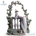 リヤドロ メランコリック・ムード ポメラニアン 子犬 女性 0108680 LLADRO 貴重な絶版作品 ギフト プレゼント□