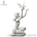 リヤドロ 平和を求めて 鳩 ハト マットホワイト 裸婦 置物 01008799 LLADRO ギフト プレゼント【ポイント最大47倍!お買い物マラソン セール】