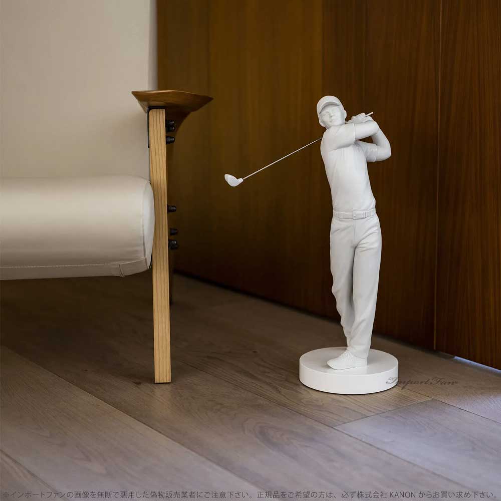 リヤドロ ゴルファー ホワイト 置物 01009132 LLADRO ギフト プレゼント□