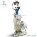 リヤドロ 羊飼いの少女 女性 山羊 ヤギ 置物 01009158 LLADRO ギフト プレゼント【ポイント最大47倍!お買い物マラソン セール】