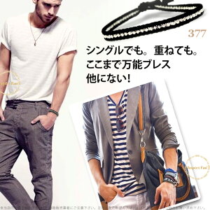 チャン・ルーCHANLUUメンズ新入荷!シルバーナゲットブラックレザー1連シングルブレスレットチャンルー正規販売店【あす楽対応】□