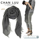 チャンルー カシミヤ&シルク 大判 ストール エッフェルタワー チャコールグレー 男女共用OK♪ チャン・ルーCHAN LUU 正規販売店 【あす楽対応】 □
