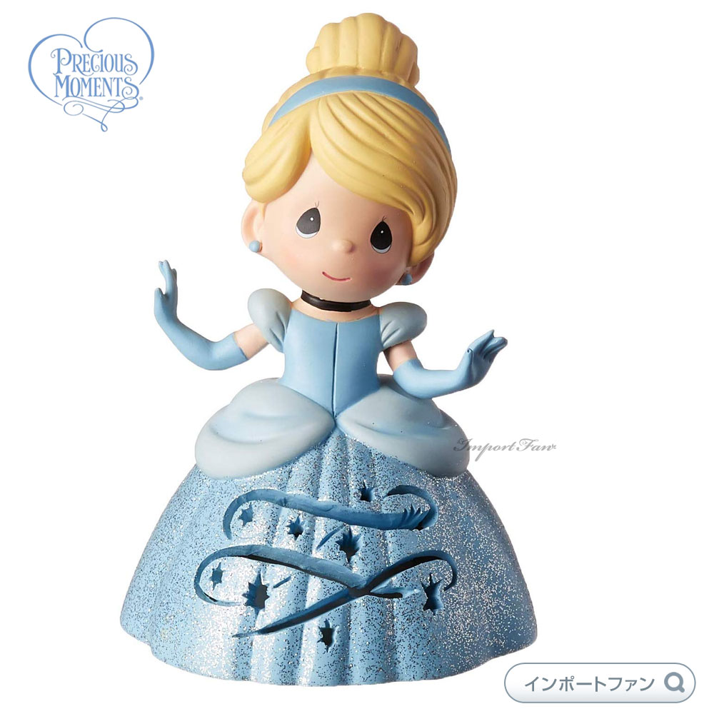 プレシャスモーメンツ シンデレラ LED ライトアップ オルゴール ミュージカル ディズニー 183473 Disney Cinderella LED Ligh...