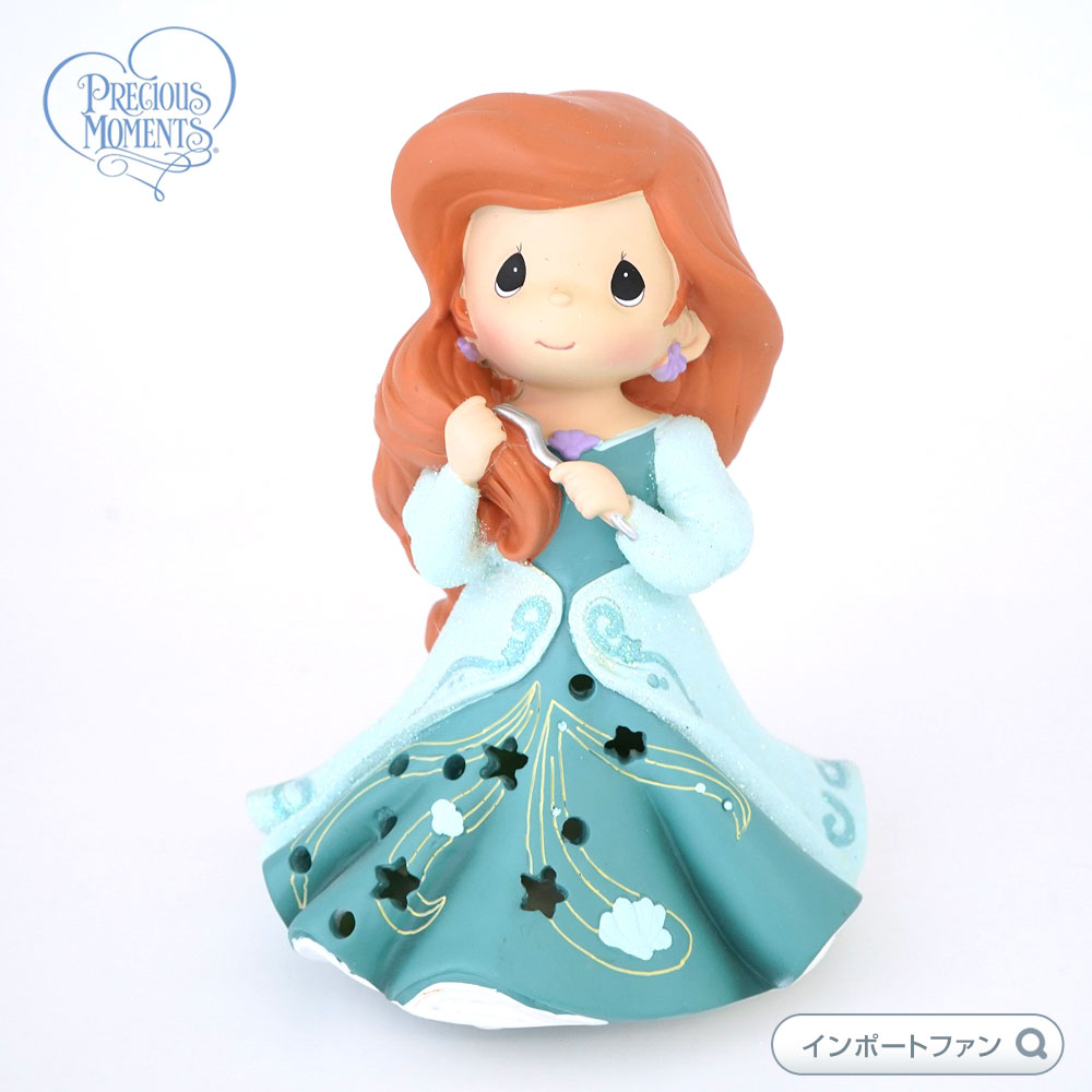 プレシャスモーメンツ アリエル LED ライトアップ オルゴール ミュージカル リトルマーメイド ディズニー 192111 Disney Showcase Ar...