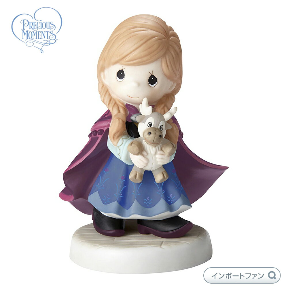 プレシャスモーメンツ アナ アナと雪の女王 あなたは私の鹿 フィギュア ディズニー 193054 Disney Showcase You’re So ‘Deer’ To Me Anna Figurine Precious Moments ギフト プレゼント □のサムネイル
