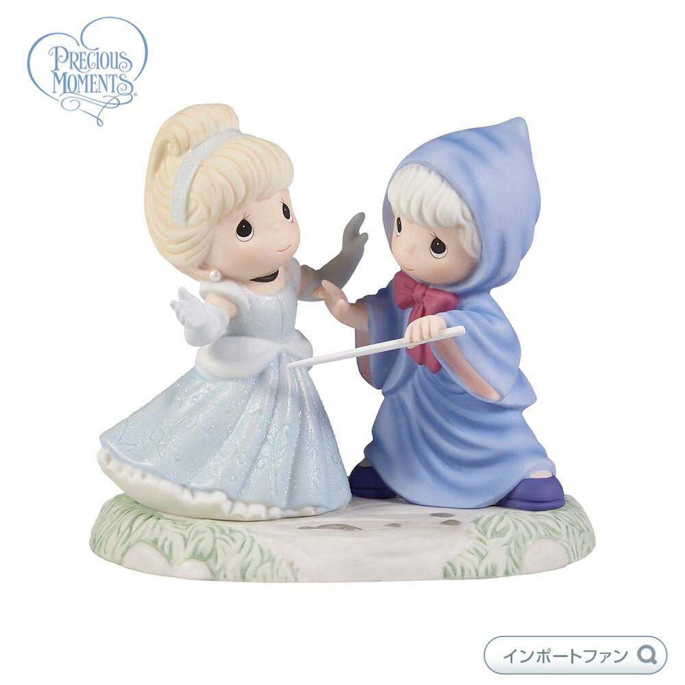 プレシャスモーメンツ シンデレラ あなたの全ての夢が叶いますように ディズニー 221043 May All Your Dreams Come True Disney Cinderella Figurine Precious Moments □