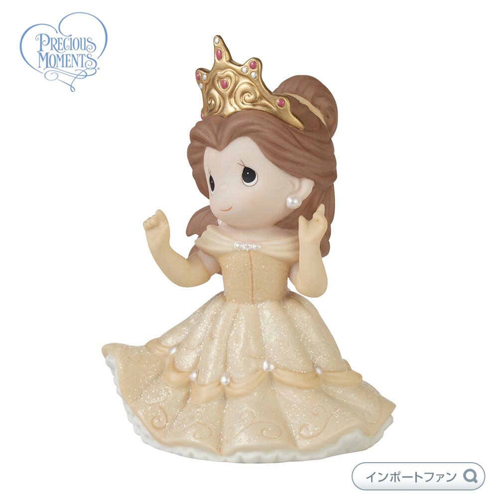 乐天商城 - プレシャスモーメンツ いつまでも幸せに ベル 美女と野獣 ディズニー 231026 Happily Ever After Disney Belle Figurine Precious Moments 【ポイント最大47倍！お買い物マラソン セール】