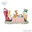 プレシャスモーメンツ アリス マッドハッター 3月うさぎ チェシャ猫 眠りネズミ マッド アバウト ユー ふしぎの国のアリス ディズニー 241704 Mad About You Disney Alice In Wonderland Figurine Precious Moments □