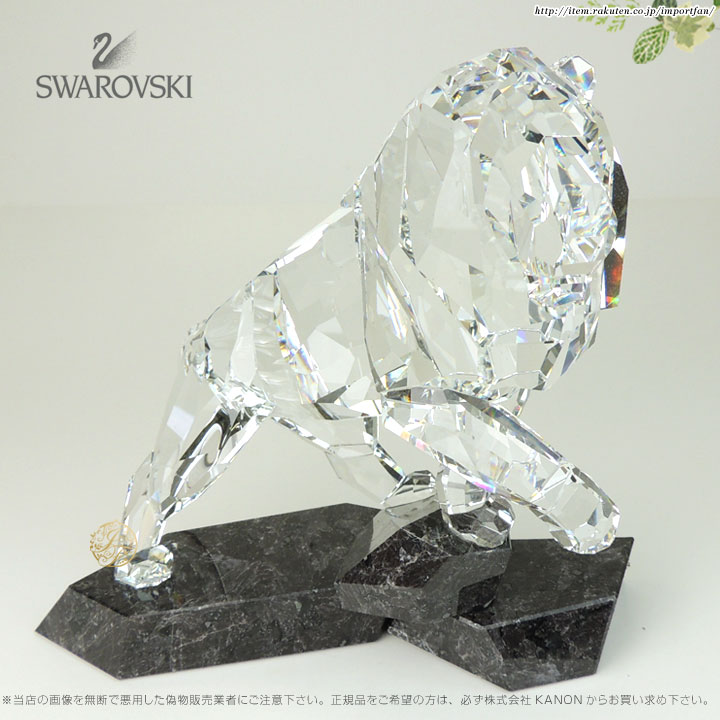 乐天商城 - スワロフスキー Swarovski ライオン クリスタル 1001111 ギフト プレゼント □