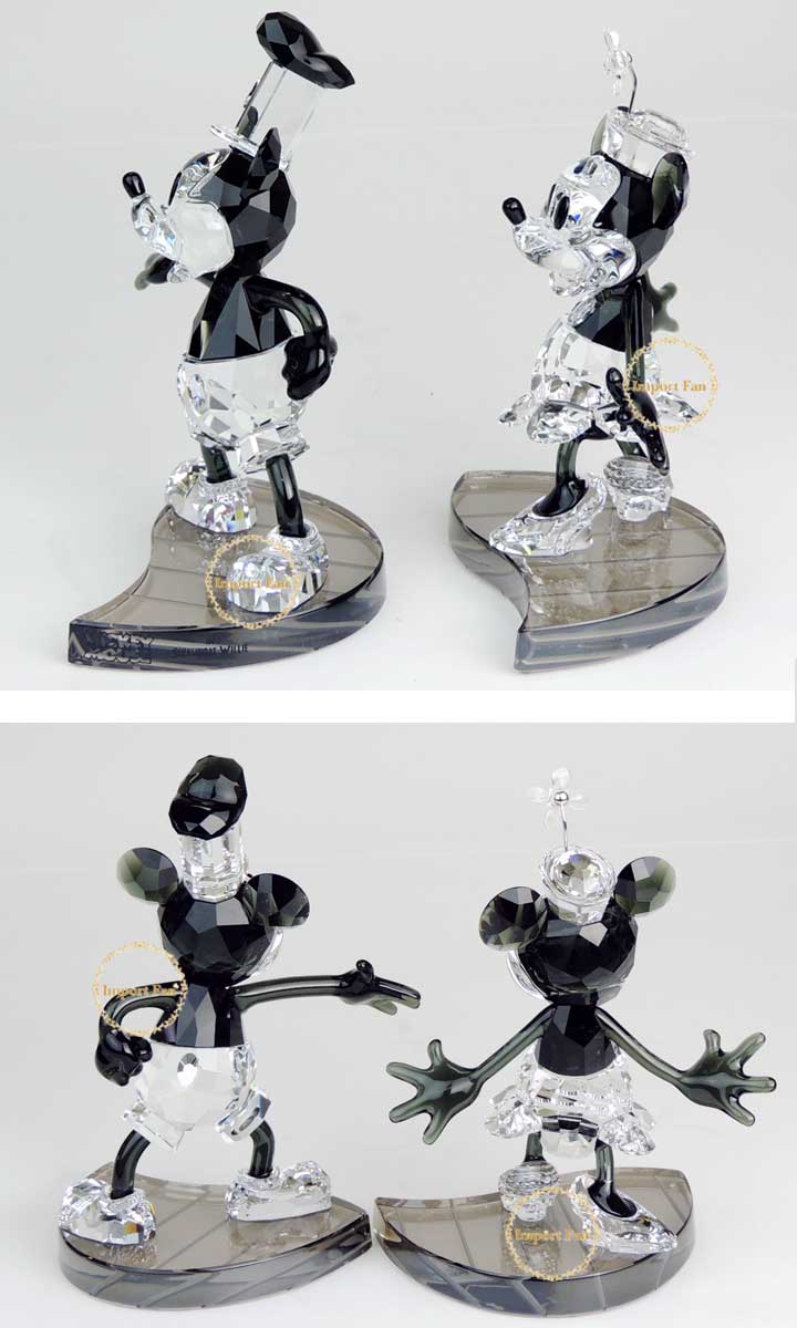 楽天市場 スワロフスキー Swarovski 蒸気船ウィリー 13年限定品 ミッキー ミニー Steamboat Willie Limited Edition 13 ディズニー Import Fan