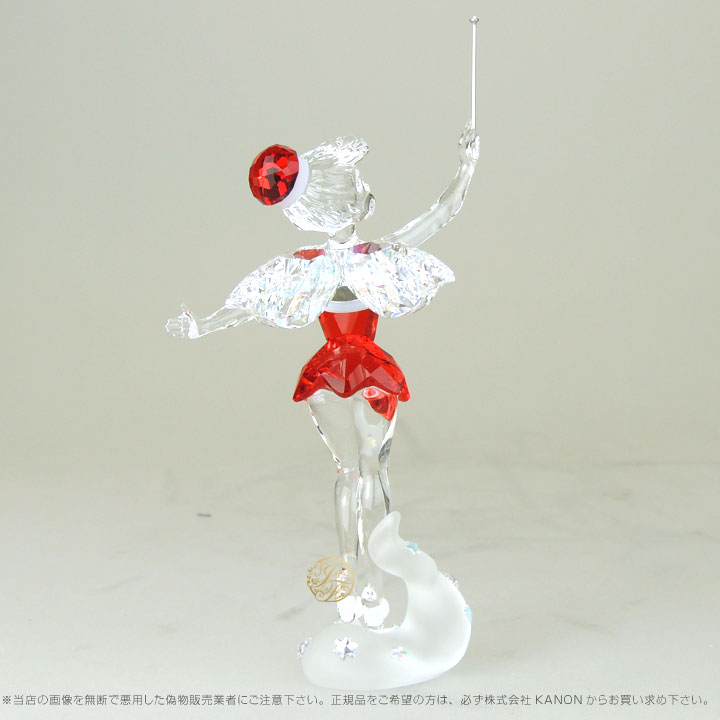 スワロフスキー ディズニー クリスマス ティンカーベル 2012年限定作品 サンタクロース 1143621 Swarovski Christmas Tinker Bell □