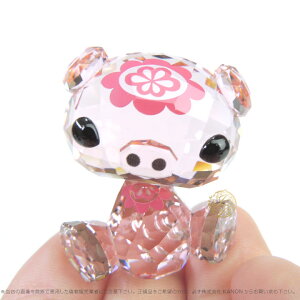 スワロフスキーラブロッツ十二支イノシシ猪豚5004488SwarovskiZodiacBuButhePig亥年生まれのラッキーアイテム□