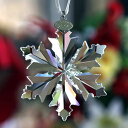 スワロフスキー スノーフレーク クリスマスオーナメント ギフト仕様 2014年度限定品 クリスタル 雪の結晶 5063337 Swarovski Crystal...