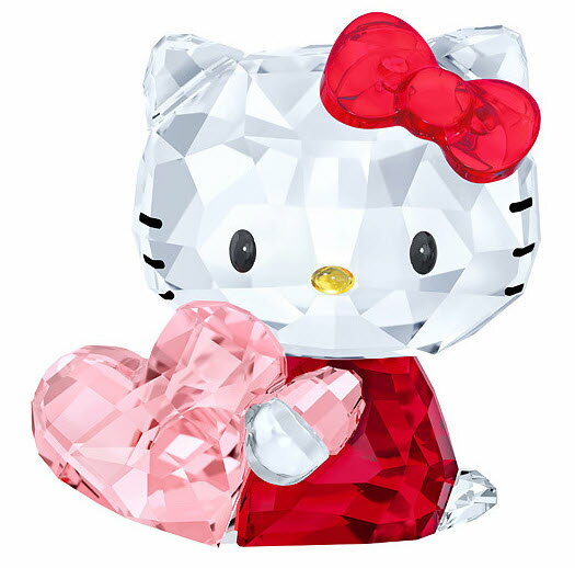 スワロフスキー ハローキティ ピンク ハート 5135886 Swarovski Hello Kitty Pink Heart 置物 ギフト プレゼント 【ポイ...