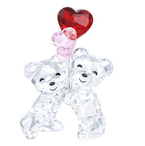 スワロフスキークリスベアハートバルーン5185778SwarovskiKrisBear-HeartBalloons□