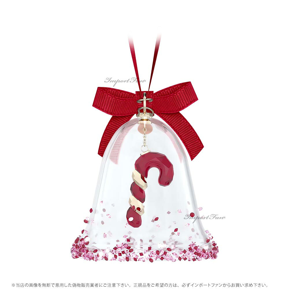 スワロフスキー ホリデー チアーズ ダルシス ベル オーナメント レッド クリスマス 5688313 Swarovski □ [2]