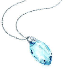 スワロフスキー 2012年 SCS会員限定 アクアマリン ネックレス 1124108 SWAROVSKI SCS 2012 AQUAMARINE PENDANT □