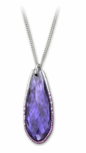 スワロフスキー ピュア パープル ベルベット ネックレス 1144240 Swarovski Pure Purple Velvet ギフト プレゼント □