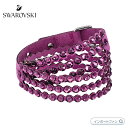 スワロフスキー パワーコレクション ブレスレット パープル 5511699 Swarovski ギフト プレゼント□
