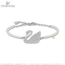 スワロフスキー スワン バングル 白鳥 5011990 Swarovski SWAN BANGLE, WHITE, RHODIUM PLATING ギフト プレ...