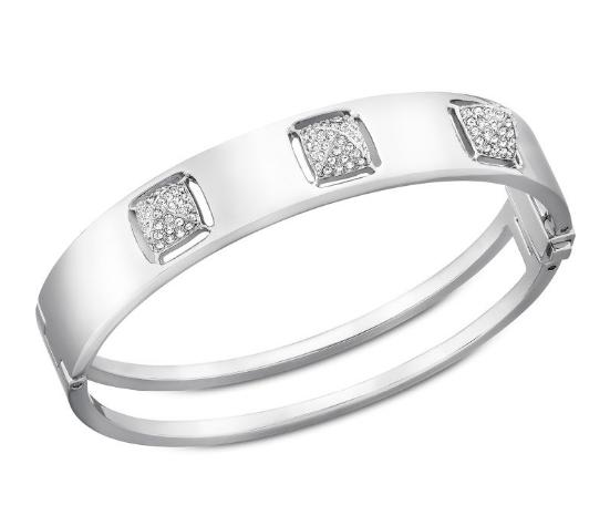 スワロフスキー テクニック バングル S シルバー 5033034 Swarovski Tactic Bangle S ギフト プレゼント □