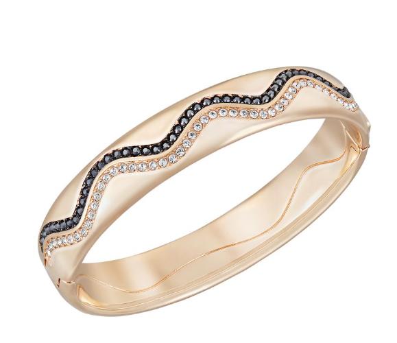 スワロフスキー デミ— バングル M 5153271 Swarovski Demi Bangle, M ギフト プレゼント □