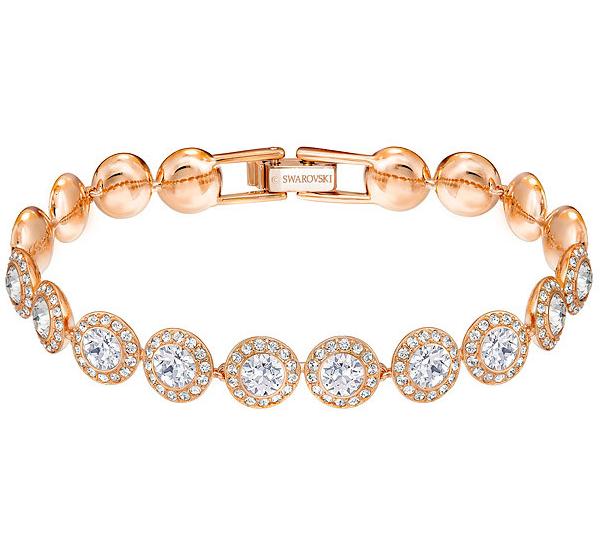 ブレスレット スワロフスキー アンジェリック ブレスレット ローズゴールド 5240513 Swarovski Angelic Bracelet ギフト プレゼント □