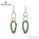 スワロフスキー ザ・エレメンツ ピアス グリーン 5569183 Swarovski ギフト プレゼント□