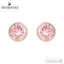 スワロフスキー ソリテール ピアス ピンク 5101339 Swarovski ギフト プレゼント【ポイント最大47倍!お買い物マラソン セール】