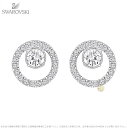 XtXL[ NGCeBreB T[N sAX X[ 5201707 Swarovski CREATIVITY CIRCLE PIERCED EARRINGS, SMALL, WHITE, RHODIUM PLATING Mtg v[g 